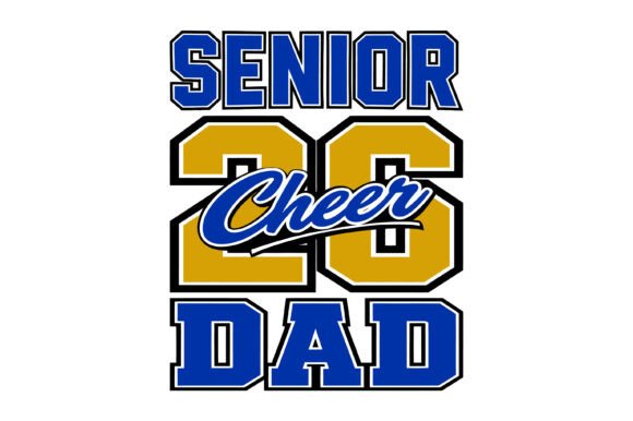 A Professional's Take on the Senior Cheer Dad 2026 Design