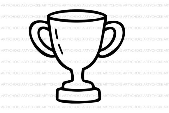 A Real Designer’s Look at the Trophy Cup Doodle Clipart