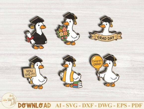 An Adorable Embroidered Graduation Celebration