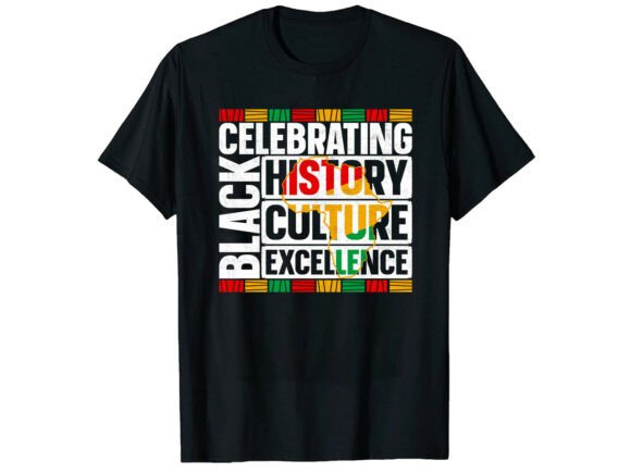 Culture Black History Month T-Shirt: Embroidery Design Review