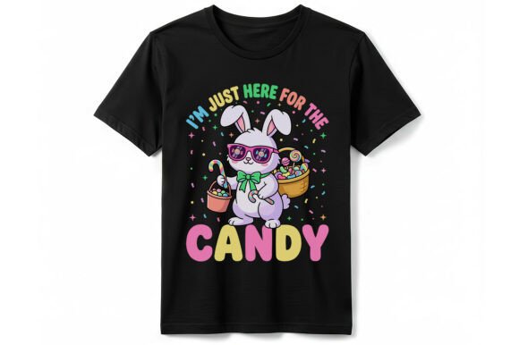 Easter Bunny Candy T-Shirt Design Review