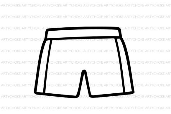 Evaluating a Football Shorts Doodle for Embroidery Projects