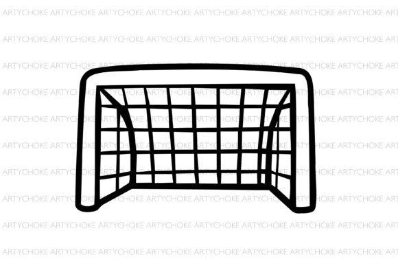Football Goal Doodle Clipart: Embroidery Design Review