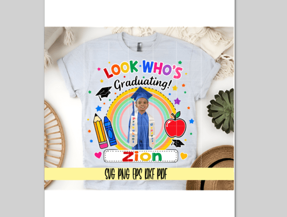 Look Who's Graduating T-Shirt Design: A Designer's Take
