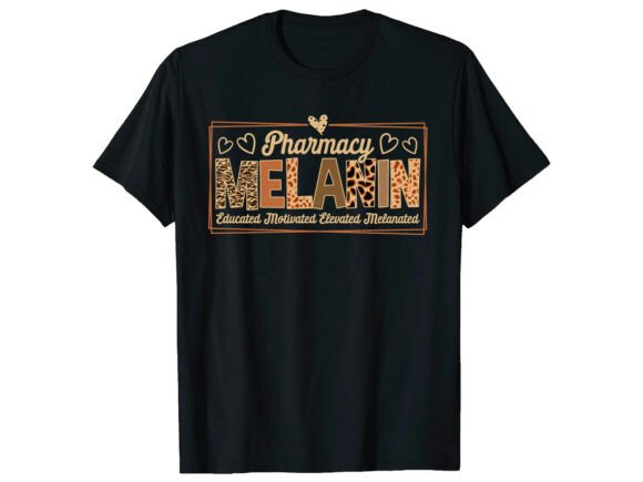 Melanin Black History Month T-Shirt Design Review