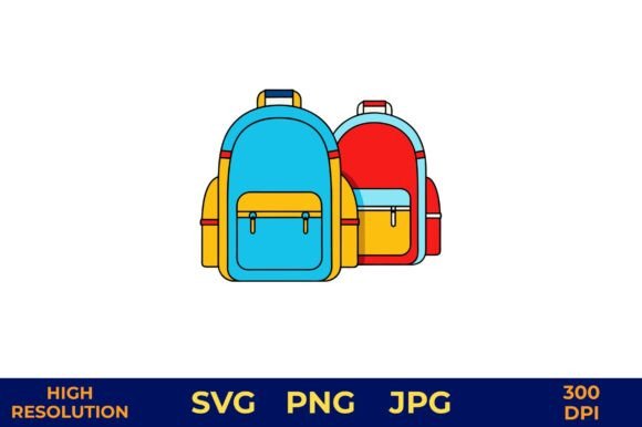 Reviewing a Cheerful Vector Backpack Design for Embroidery