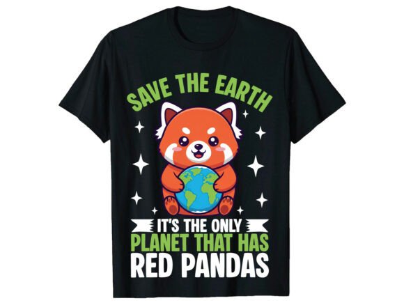 Save the Red Panda Earth Day T-Shirt: A Designer’s Review